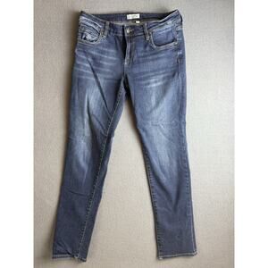 Orvis Skinny Jeans Womens Size 4 Blue Denim Dark Wash Stretch Pockets